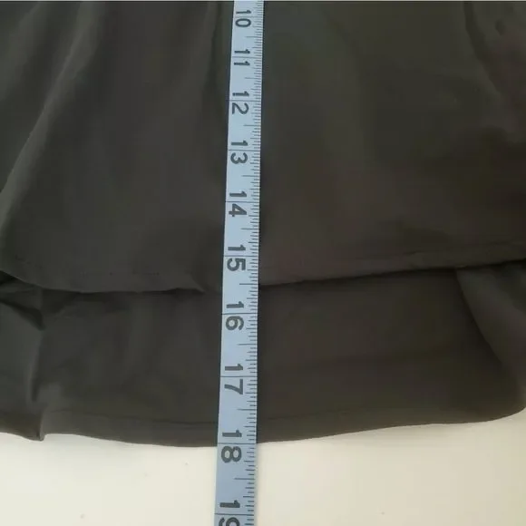 Nike Flex UV Ace 15" Golf Skort Black Size XL - Picture 9 of 11